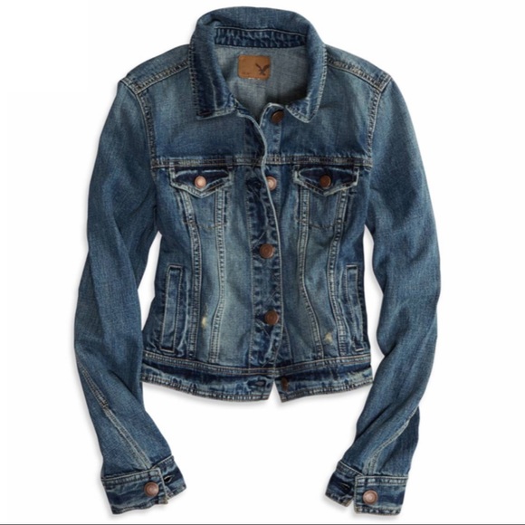 jean jacket womens american eagle